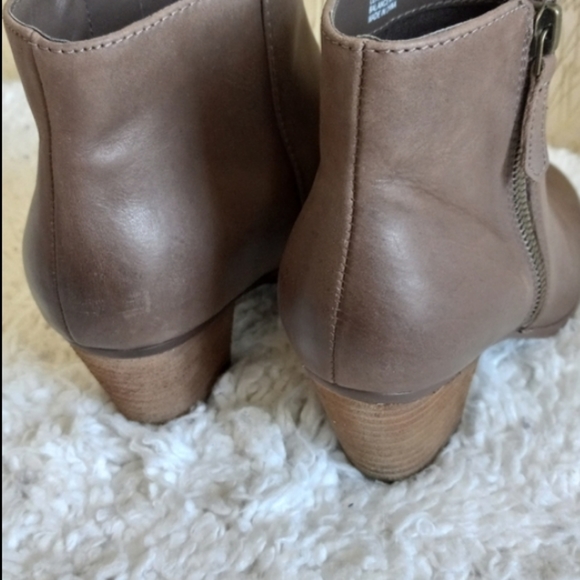 Crown Vintage Sandy Boots Real Leather Boots brown leather ankle booties - Picture 7 of 10